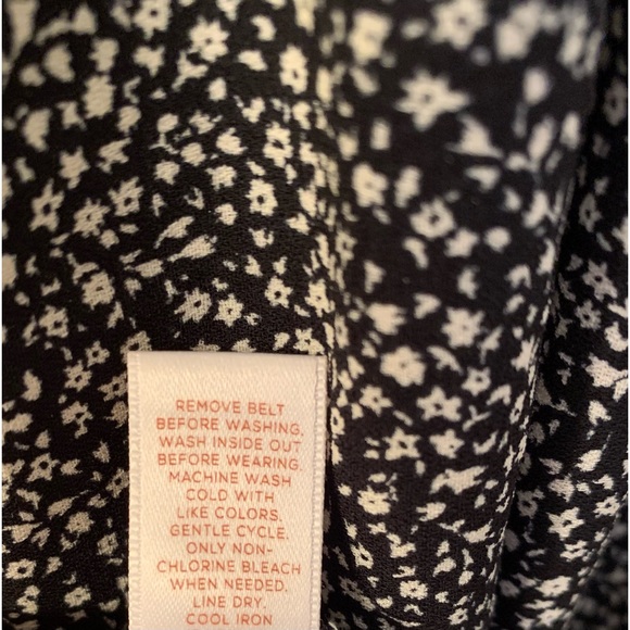 NEW LAUREN CONRAD Black & White Floral Cap Sleeve Mini Dress Plus Size Women’s - Picture 9 of 10